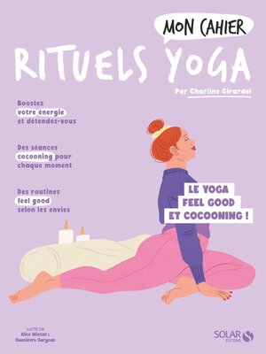 cover image of Mon cahier Mes rituels yoga NED